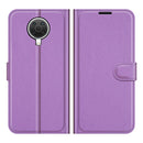 For Nokia G10/G20 Litchi Texture Horizontal Flip Protective Case with Holder & Card Slots & Wallet(Purple)