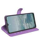 For Nokia G10/G20 Litchi Texture Horizontal Flip Protective Case with Holder & Card Slots & Wallet(Purple)