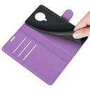 For Nokia G10/G20 Litchi Texture Horizontal Flip Protective Case with Holder & Card Slots & Wallet(Purple)