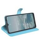 For Nokia G10/G20 Litchi Texture Horizontal Flip Protective Case with Holder & Card Slots & Wallet(Blue)