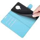 For Nokia G10/G20 Litchi Texture Horizontal Flip Protective Case with Holder & Card Slots & Wallet(Blue)