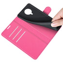 For Nokia G10/G20 Litchi Texture Horizontal Flip Protective Case with Holder & Card Slots & Wallet(Rose red)