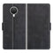 For Nokia G10/G20 Dual-side Magnetic Buckle Horizontal Flip Leather Case with Holder & Card Slots & Wallet(Black)
