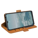For Nokia G10/G20 Dual-side Magnetic Buckle Horizontal Flip Leather Case with Holder & Card Slots & Wallet(Yellow)