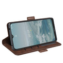 For Nokia G10/G20 Dual-side Magnetic Buckle Horizontal Flip Leather Case with Holder & Card Slots & Wallet(Brown)