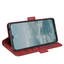 For Nokia G10/G20 Dual-side Magnetic Buckle Horizontal Flip Leather Case with Holder & Card Slots & Wallet(Red)