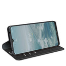 For Nokia G10/G20 Retro-skin Business Magnetic Suction Leather Case with Holder & Card Slots & Wallet(Black)
