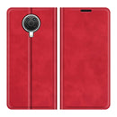 For Nokia G10/G20 Retro-skin Business Magnetic Suction Leather Case with Holder & Card Slots & Wallet(Red)