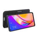 For OPPO A94 5G / F19 Pro+ 5G / Reno5 Z Litchi Texture Horizontal Flip Protective Case with Holder & Card Slots & Wallet(Black)