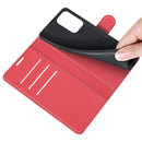 For OPPO A94 5G / F19 Pro+ 5G / Reno5 Z Litchi Texture Horizontal Flip Protective Case with Holder & Card Slots & Wallet(Red)