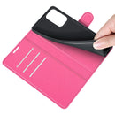 For OPPO A94 5G / F19 Pro+ 5G / Reno5 Z Litchi Texture Horizontal Flip Protective Case with Holder & Card Slots & Wallet(Rose Red)