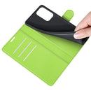 For OPPO A94 5G / F19 Pro+ 5G / Reno5 Z Litchi Texture Horizontal Flip Protective Case with Holder & Card Slots & Wallet(Green)