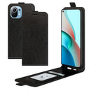 For Xiaomi Mi 11 Lite R64 Texture Single Vertical Flip Leather Protective Case with Card Slots & Photo Frame(Black)