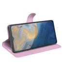 For ZTE Blade A51 Litchi Texture Horizontal Flip Protective Case with Holder & Card Slots & Wallet(Pink)