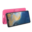 For ZTE Blade A51 Litchi Texture Horizontal Flip Protective Case with Holder & Card Slots & Wallet(Rose red)