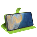 For ZTE Blade A51 Litchi Texture Horizontal Flip Protective Case with Holder & Card Slots & Wallet(Green)