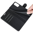 For OnePlus Nord 2 5G Litchi Texture Horizontal Flip Protective Case with Holder & Card Slots & Wallet(Black)