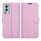 For OnePlus Nord 2 5G Litchi Texture Horizontal Flip Protective Case with Holder & Card Slots & Wallet(Pink)