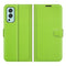 For OnePlus Nord 2 5G Litchi Texture Horizontal Flip Protective Case with Holder & Card Slots & Wallet(Green)