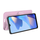 For OPPO A16 Litchi Texture Horizontal Flip Protective Case with Holder & Card Slots & Wallet(Pink)