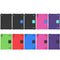 For Lenovo Tab M10 TB-X505X/F Honeycomb Design EVA + PC Material Four Corner Anti Falling Flat Protective Shell with Strap(Purple+Aqua)