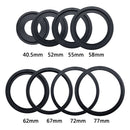 HD-130 Macro LED Ring Flash Light with 8 Different Sizes Adapter Ring (40.5 / 52 / 55 / 58 / 62 / 67 / 72 / 77mm) & 3 x Color Diffuser