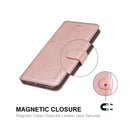 For iPhone 13 ENKAY Hat-Prince Horizontal Flip PU Leather Case with Holder & Card Slots & Wallet(Pink)