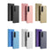 For Samsung Galaxy Z Fold3 Plated Mirror Horizontal Flip Leather Case with Holder(Black)