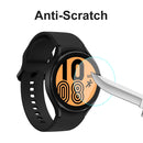 2 PCS For Samsung Galaxy Watch4 44mm ENKAY Hat-Prince 0.2mm 9H 2.15D Curved Edge Tempered Glass Screen Protector Watch Film