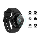 2 PCS For Samsung Galaxy Watch4 Classic 42mm ENKAY Hat-Prince 0.2mm 9H 2.15D Curved Edge Tempered Glass Screen Protector Watch Film