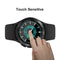 2 PCS For Samsung Galaxy Watch4 Classic 42mm ENKAY Hat-Prince 0.2mm 9H 2.15D Curved Edge Tempered Glass Screen Protector Watch Film