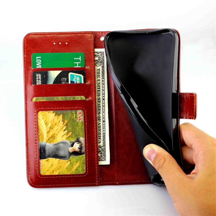 For Xiaomi Mi 11 Lite (4G/5G) Crazy Horse Texture Leather Horizontal Flip Protective Case with Holder & Card Slots & Wallet & Photo Frame(Black)