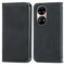 For Honor 50 Pro Retro Skin Feel Business Magnetic Horizontal Flip Leather Case with Holder & Card Slots & Wallet & Photo Frame(Black)