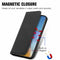 For Honor 50 Pro Retro Skin Feel Business Magnetic Horizontal Flip Leather Case with Holder & Card Slots & Wallet & Photo Frame(Black)