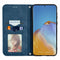 For Honor 50 Pro Retro Skin Feel Business Magnetic Horizontal Flip Leather Case with Holder & Card Slots & Wallet & Photo Frame(Blue)