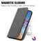 For Honor 50 Pro Retro Skin Feel Business Magnetic Horizontal Flip Leather Case with Holder & Card Slots & Wallet & Photo Frame(Gray)