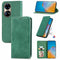 For Honor 50 Pro Retro Skin Feel Business Magnetic Horizontal Flip Leather Case with Holder & Card Slots & Wallet & Photo Frame(Green)