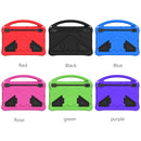 For Samsung Galaxy Tab S8+ / Tab S8 Plus / Tab S7 FE / Tab S7+ T970/T975/T976 EVA Flat Anti Falling Protective Case Shell with Holder(Purple)