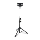 For Metal iPad Tripod Stand Adjustable Gooseneck Tablet Floor Stand Holder, Heavy Duty Aluminum iPad Floor Stand for iPad Pro 12.9 11, Mini, Air, iPhone and 4.7 to 12.9 inches Tablets Cell Phones