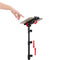 For Metal iPad Tripod Stand Adjustable Gooseneck Tablet Floor Stand Holder, Heavy Duty Aluminum iPad Floor Stand for iPad Pro 12.9 11, Mini, Air, iPhone and 4.7 to 12.9 inches Tablets Cell Phones