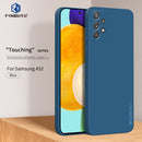 For Samsung Galaxy A52 4G/5G PINWUYO Touching Series Liquid Silicone TPU Shockproof Case(Blue)