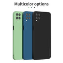 For Samsung Galaxy A22 4G / M22 / M32 PINWUYO Touching Series Liquid Silicone TPU Shockproof Case(Black)