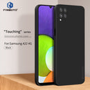 For Samsung Galaxy A22 4G / M22 / M32 PINWUYO Touching Series Liquid Silicone TPU Shockproof Case(Black)