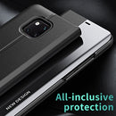 For Huawei P40 Pro Side Electroplated Dormant Ultra-Thin Horizontal Flip Leather Case with Holder(Pink)