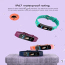 CV07Q Child Smart Bracelet Body Temperature Monitoring Bracelet Support Sleep Monitoring / Heart Rate Monitoring / Blood Pressure Monitoring(Green)