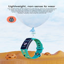 CV07Q Child Smart Bracelet Body Temperature Monitoring Bracelet Support Sleep Monitoring / Heart Rate Monitoring / Blood Pressure Monitoring(Green)