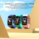CV07Q Child Smart Bracelet Body Temperature Monitoring Bracelet Support Sleep Monitoring / Heart Rate Monitoring / Blood Pressure Monitoring(Pink)