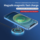 W-975 Ultra-thin 15W Max Magnetic Absorption Wireless Charger for iPhone and other Smart Phones(Black)