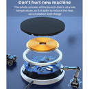 W-975 Ultra-thin 15W Max Magnetic Absorption Wireless Charger for iPhone and other Smart Phones(Black)