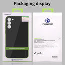 For Samsung Galaxy S21 Ultra 5G PINWUYO Touching Series Liquid Silicone TPU Shockproof Case(Blue)